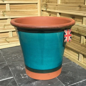 Smith & Jennings Turquoise Kitchen Planter - Extra Large