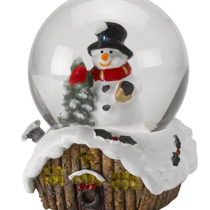 Snow Globe - Christmas Cabin - image 2
