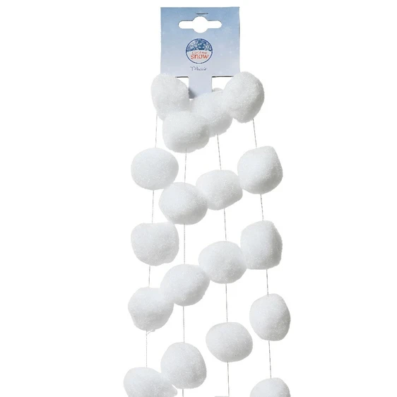 Snowball Garland