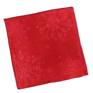 Snowfall Red Napkin Set