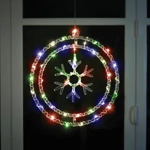 Snowflake Ring Light - Multi