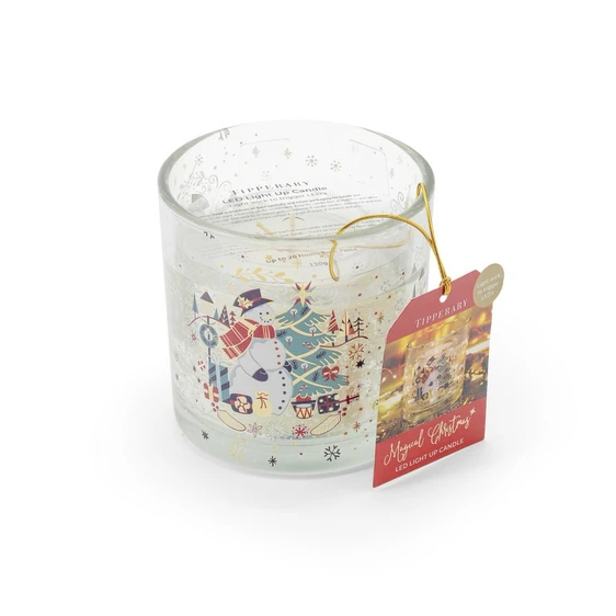 Snowman Light Up Candle - image 2