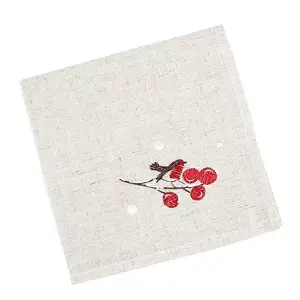 Snowman Robin Napkin Set - image 2