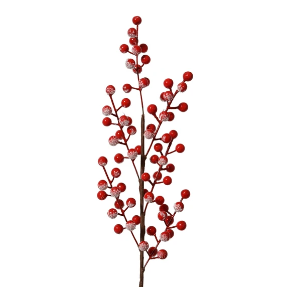 Snowy Berries Artificial Stem
