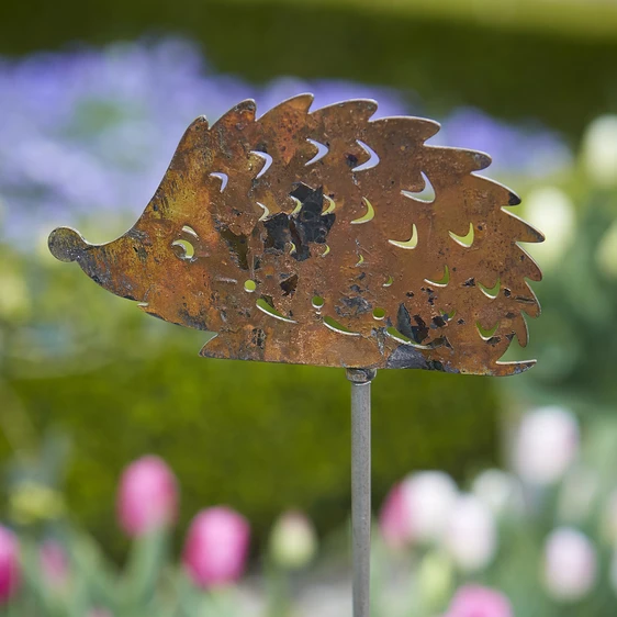 Snuffles Hedgehog Plant Stake