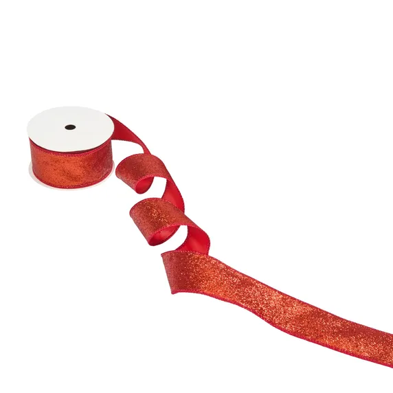 Sparkle Premium Ribbon - Red