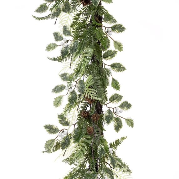 Sparkling Holly Garland
