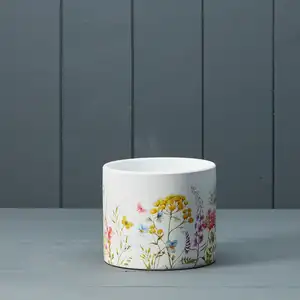 Spring Meadow Print Pot Ø12cm