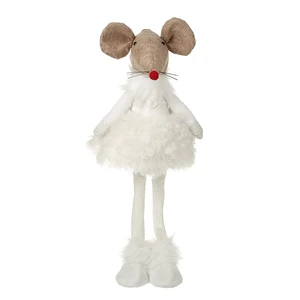 Standing Winter Mouse Decoration
