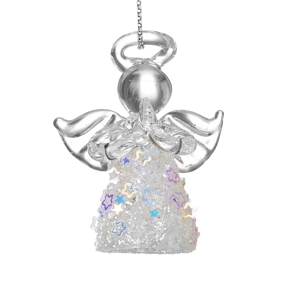 Star Angel Glass Hanging Decoration