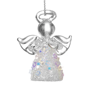 Star Angel Glass Hanging Decoration