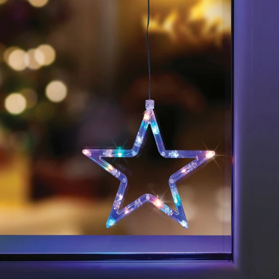 Star Light Window Hanger - Multi-Coloured