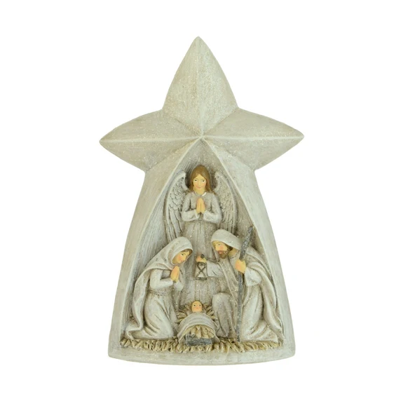 Star Nativity Ornament