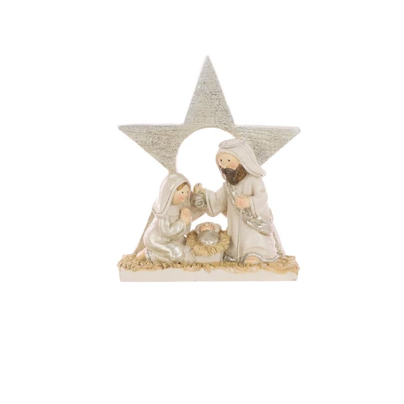 Star Nativity Scene Ornament