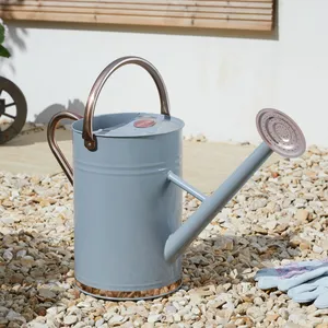 Steel Large Watering Can - Slate