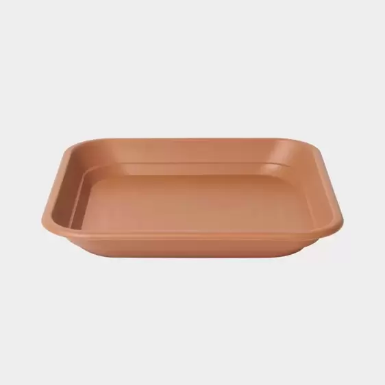 Stewart Balconniere Square Terracotta Tray - 30cm