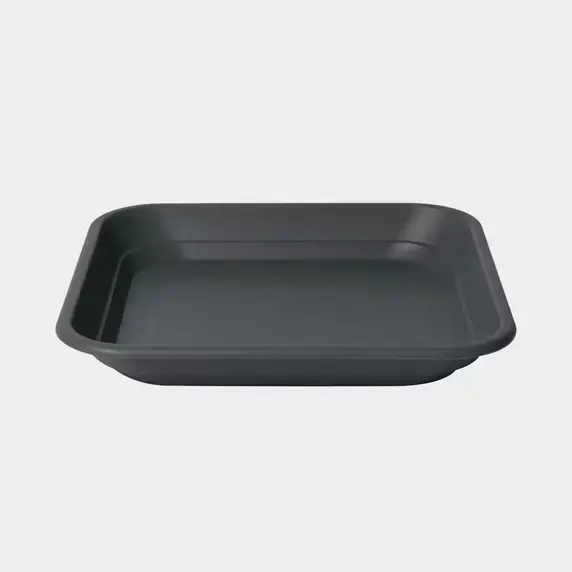 Stewart Balconniere Square Black Saucer - To Fit 40cm Balconniere Planter