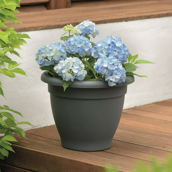 Stewart Essentials Slate Grey Planter - 33cm - image 1