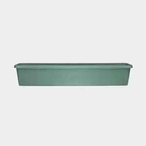 Stewart Terrace Green Trough Planter - 60cm