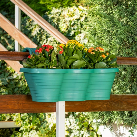 Stewart Urban Triple Hanging Pot - Green - image 1