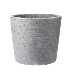 Stewart Varese Low Planter - Alpine Grey