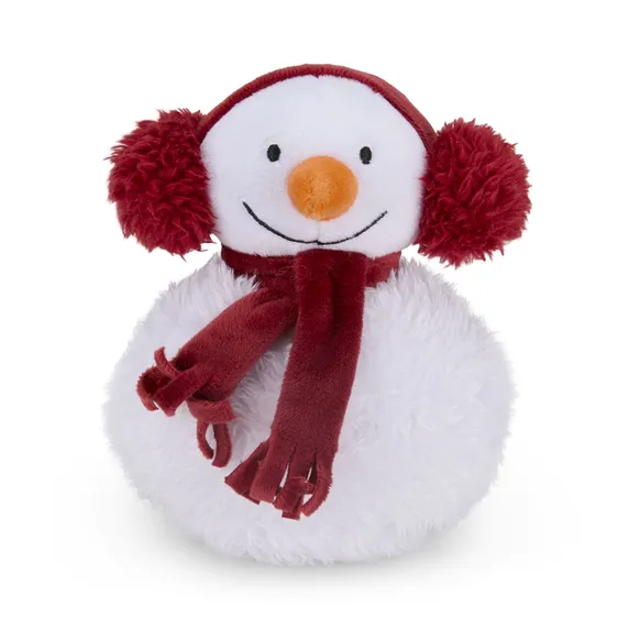Storm Snowman Plush Dog Toy