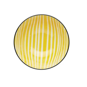 Stripe Yellow Bowl - image 2