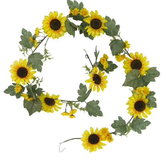 Sunflower Artificial Garland - image 3