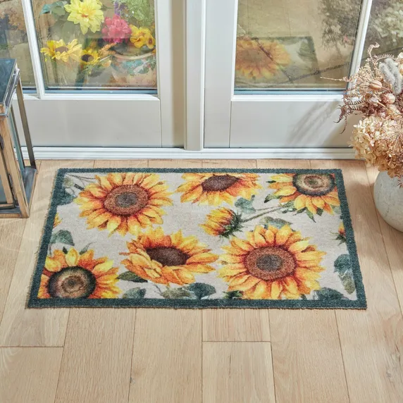 Sunflowers Soft Doormat