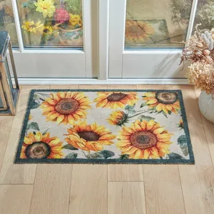 Sunflowers Soft Doormat