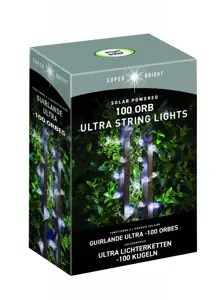 Ultra Bright Orb String Lights - 100 Lights