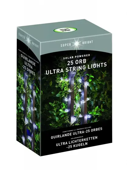 Ultra Bright Orb String Lights - 25 Lights - image 3
