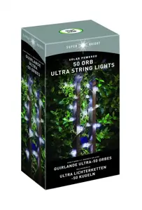 Ultra Bright Orb String Lights - 50 Lights