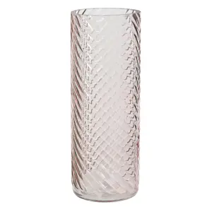 Swirl Pattern Glass Vase - image 1