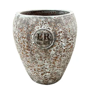 Tall Quartz Urn Planter - Medium