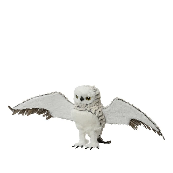 Tall Snowy Owl Decoration - Flying - image 1
