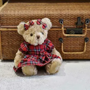 Tartan Dress Teddy Bear