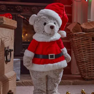 Teddy Santa Plush Decoration - Large - image 2