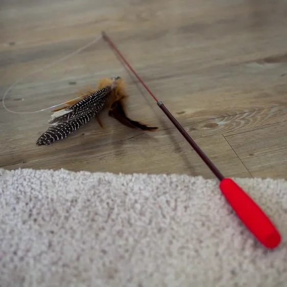 Telescopic Cat Stick Toy