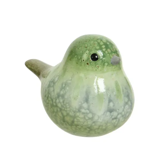 Terracotta Green Bird Garden Ornament - image 2