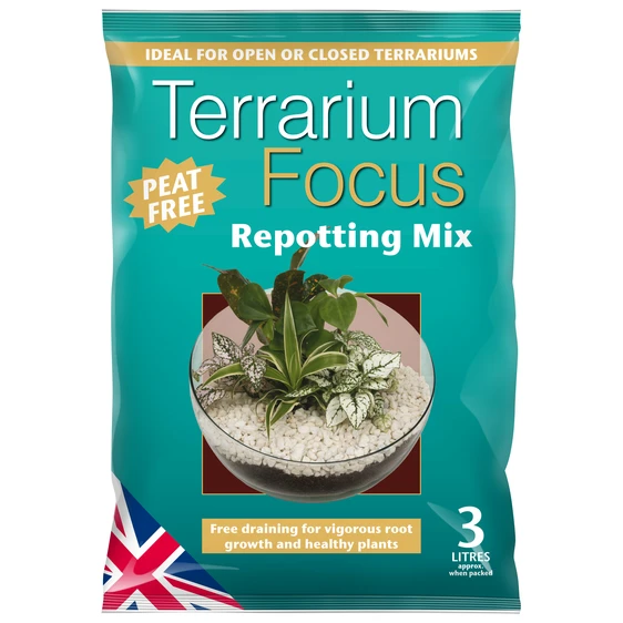 Terrarium Focus Peat Free Repotting Mix