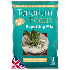 Terrarium Focus Peat Free Repotting Mix