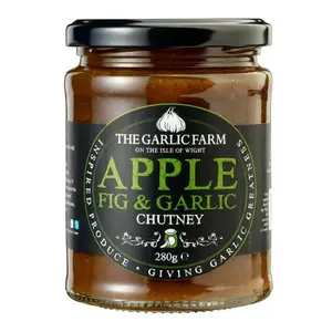 The Garlic Farm Fig, Apple and Garlic Chutney 280g