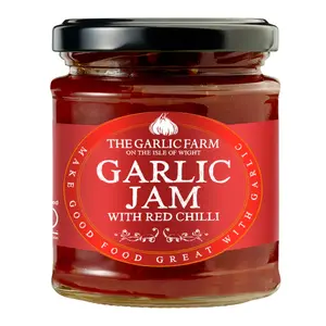 The Garlic Farm Garlic Jam with Red Chilli 220g