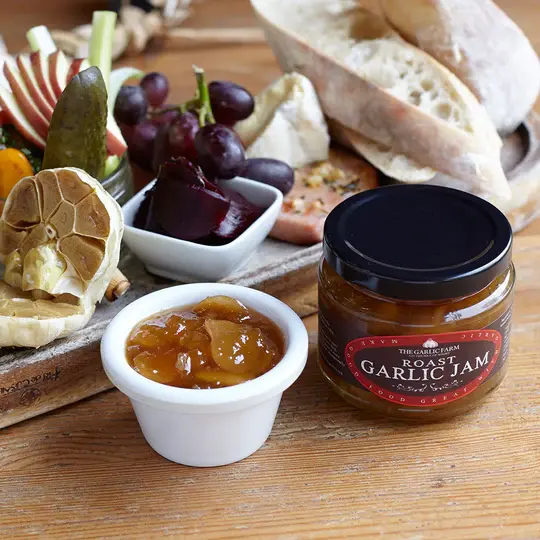 The Garlic Farm Roast Garlic Jam 220g - image 2