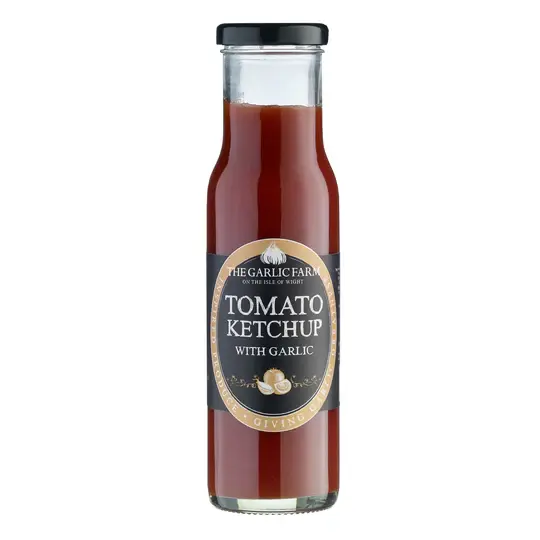 The Garlic Farm Tomato Ketchup with Garlic 255g - image 1