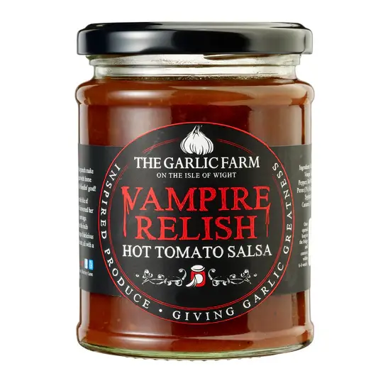 The Garlic Farm Vampire Relish - Hot Tomato Salsa 275g