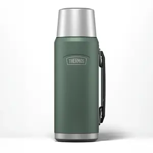 Thermos Icon Flask - Rock Cap Green