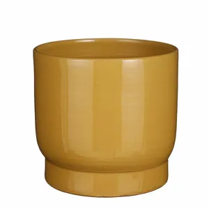 Thiago Ochre Pot - Ø26cm