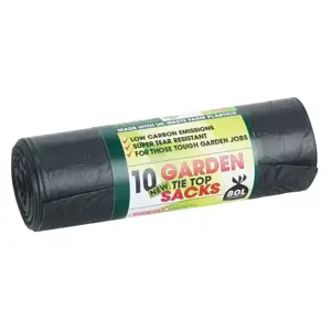 Tie Top 80L Garden Sacks